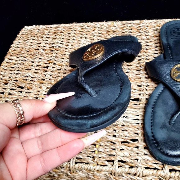 Tory Burch Black Thora Sandals - Picture 3 of 7